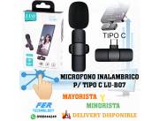 MICROFONO INALAMBRICO P/ TIPO C LU-B07