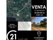 VENDO 2 TERRENOS EN SAN BERNARDINO