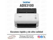 Escáner Brother ADS3100. Adquirilo en cuotas!