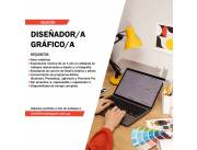 SE BUSCA DISEÑADOR GRÁFICO