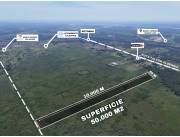 PUERTO FALCON, PDTE. HAYES, PROX. RUTA 12 Y 9: 5 HAS, MULTIPLES USOS, TOPOGRAFÍA.