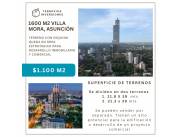 Terreno 1600 m2 Villa Mora, Asunción