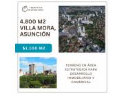 Terreno 4.800 m2 Villa Mora, Asunción