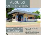 CORONEL OVIEDO - ALQUILO SALON COMERCIAL - Bo. AZUCENA