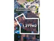 VENDO 3 PROPIEDADES JUNTAS SOBRE MOLAS LOPEZ 1277 M2