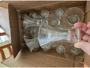 24 copas para tragos, modelo Cancun