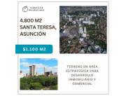 Terreno 4.800 m2 Santa Teresa, Asunción