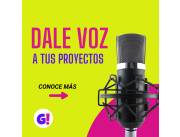 DALE VOZ A TUS PROYECTOS