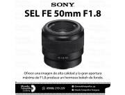 Lente Sony SEL FE 50mm. F/1.8. Adquirilo en cuotas!