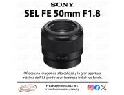 Lente Sony SEL FE 50mm. F/1.8. Adquirilo en cuotas!