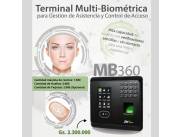 Reloj biometrico con reconocimiento facial