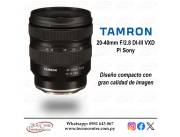 Lente TAMRON 20-40mm. F/2.8 DI-III VXD p/ Sony. Adquirilo en cuotas!