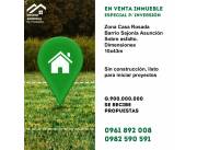 Vendo Terreno en Sajonia listo para Construir