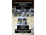 Fundas protectoras de goma con texturas Google Pixels