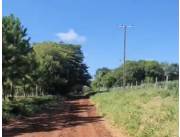 Terreno Rural en Presidente Franco costas al Río Monday - 4 Ha.