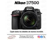 Cámara Nikon D7500 Kit 18-140mm VR. Adquirila en cuotas!