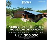 Venta de Casa de Campo con Dos Residencias en Potrero Angelita