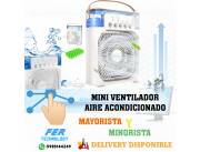 MINI VENTILADOR AIRE ACONDICIONADO