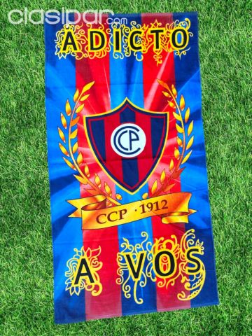 Ropa y calzados - 🌀 Toallas de clubes 100% Algodón ⚽🏆 140X70 cm ❇️CERRO PORTEÑO 🔴🔵 ❇️OLIMPIA ⚪⚫ ✅ GUARA