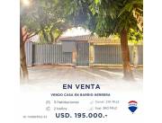 Vendo terreno en Herrera con casa a demoler