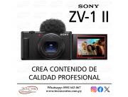 Cámara Sony ZV-1 II. Adquirila en cuotas!