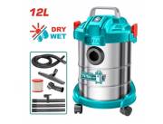 Aspiradora agua y polvo 12 litros 800w Total