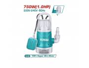Bomba sumergible para agua residual 1Hp Total