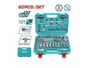 Kit de herramientas 62 1/2 Pcs Total