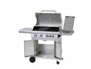 Parrilla a gas grill 4 Quemadores Inoxidable Consumer