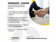 VENDEDOR/CHOFER