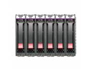 CONJUNTO DE SEIS PAQUETES DE DISCOS DUROS HPE MSA 7.2TB SAS 10K SFF M2 (R0Q65A)