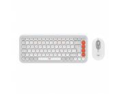 TECLADO LOGITECH 920-013055 POP ICON COMBO WIR BLANCO