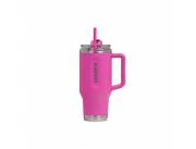 VASO TÉRMICO IGLOO 950ML SSTL FLIP 'N' SIP TRAVEL MUG ICE DYE ROSA 71363 CON PAJITA
