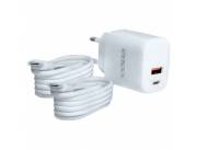 CARGADOR SATE PARA CELULAR A-R404 18W/20W USB