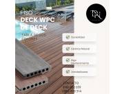 PISO DECK WPC TABLA DE DOS COLORES