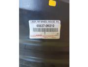 GUARDAPOLVO GUARDABARRO TRASERO DERECHO TOYOTA HILUX 2004 AL 2014