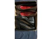 ZAPATOS PARA DAMAS Y BOTAS PARA LLUVIA CAÑO CORTO NRO. 37/40