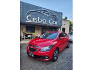 Chevrolet ÓNIX LTZ 2015 70.500 km Rojo Naftero Flex de Fábrica Automático Única Dueña