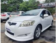 ♉ TOYOTA AURIS 1.5CC 2008 /7 COLOR BLANCO REC. IMPORT. - FULL EQ. INTERIOR NEGRO FULL EQ.
