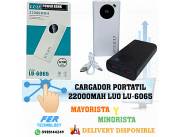 CARGADOR PORTATIL 22000MAH LUO LU-6065