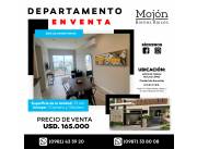 EN VENTA DEPARTAMENTO DE DOS (2) DORMITORIOS AMOBLADO EN EL EDIFICIO FORVM MOLAS