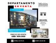 EN VENTA DEPARTAMENTO DE DOS (2) DORMITORIOS EN EL CONDOMINIO AQUATERRA