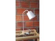 LAMPARA MESA ESCRITORIO MADERA Y METAL
