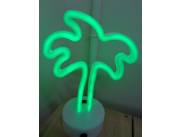 VELADOR LED DISEÑO PALMERA