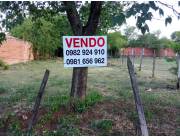 Vendo terreno en Mariano Roque Alonso 13x33 mts - Cuadras de la Municipalidad