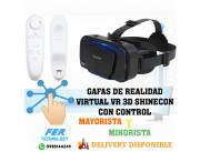 GAFAS DE REALIDAD VIRTUAL VR 3D SHINECON CON CONTROL