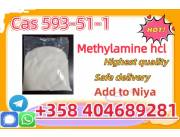 99 %Purity Methylamine Hydrochloride Cas 593-51-1 Factory Supply