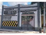 Tengo espacio disponible en estacionamiento frente a don vito sobre jose bergues