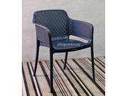 SILLA FIJA GABRIELA TRAMONTINA 180K (7541) azul