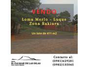 Liquido 1 Lotes Zona Rakiura a media cuadra de Calle Asfaltada